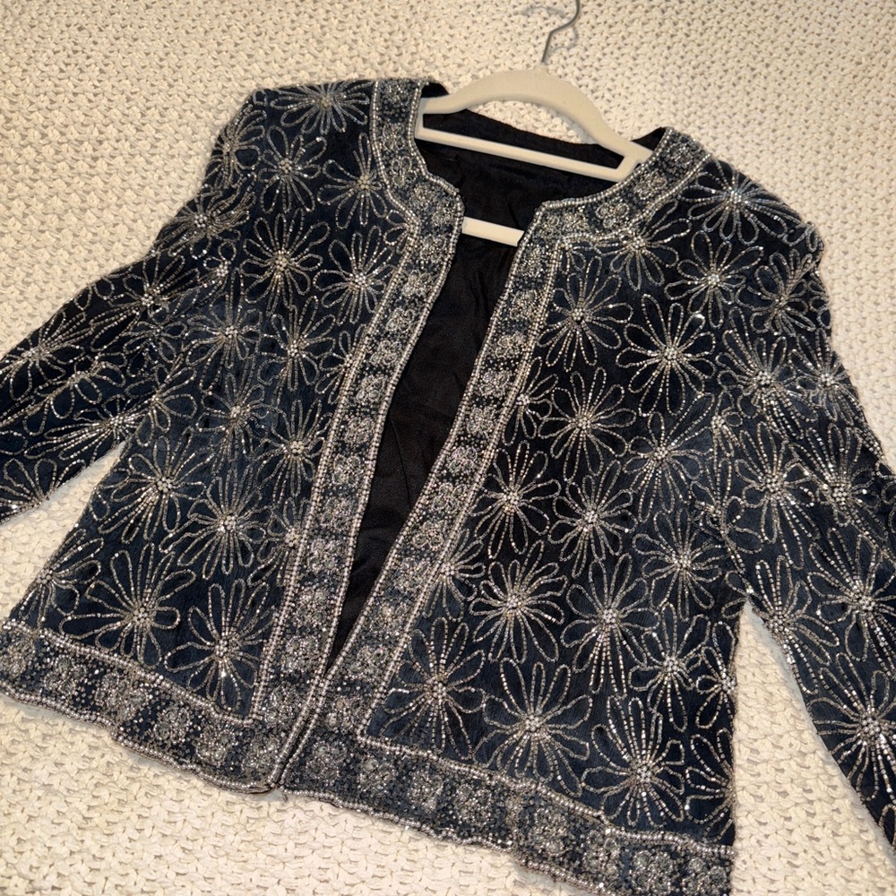 Embellished Black Jacket